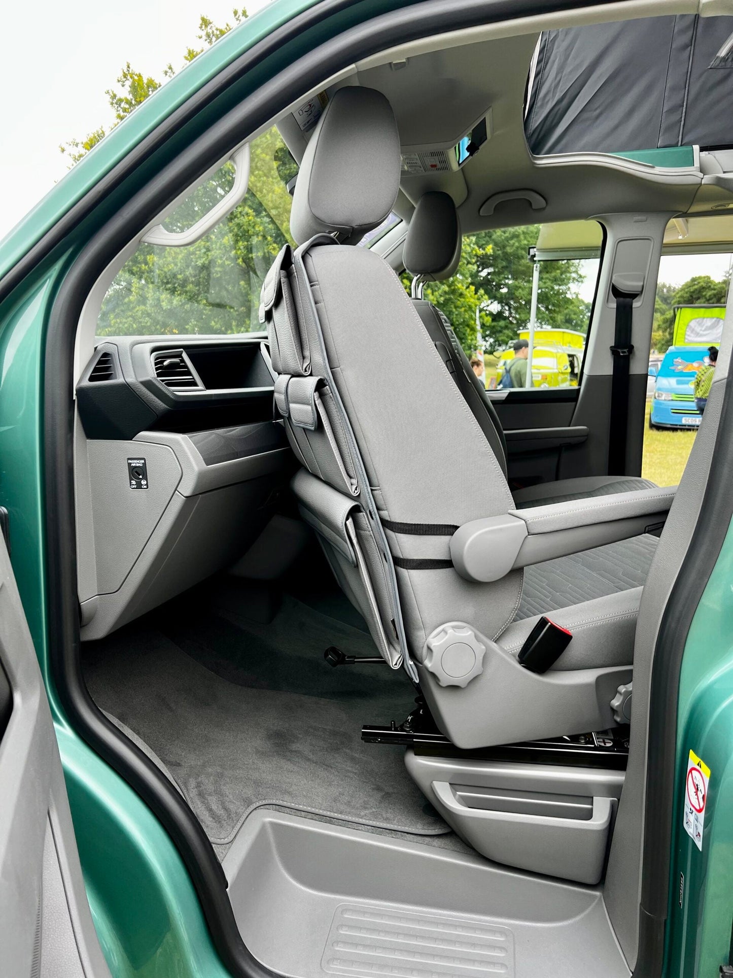 For VW California Ocean Campervan Leatherette Captain’s Back Seat Organiser | Van-X