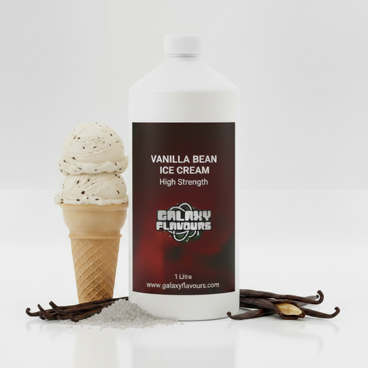 Vanilla Bean Ice Cream Food Flavouring - Professional High Strength - 1 Litre