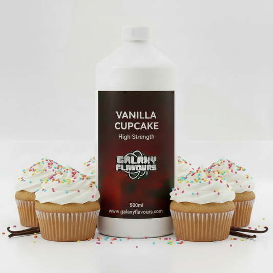 Vanilla Cupcake Food Flavouring - Professional High Strength - 500ml