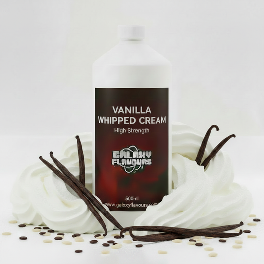 Vanilla Whipped Cream Food Flavouring - Professional High Strength - 500ml