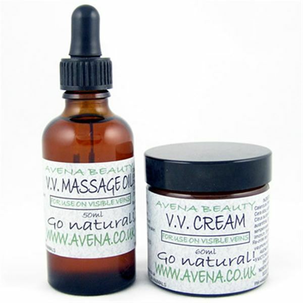 Varicose Veins - Calendula - Herbal Relief - Twin Pack Oil 50ml & Balm 60ml