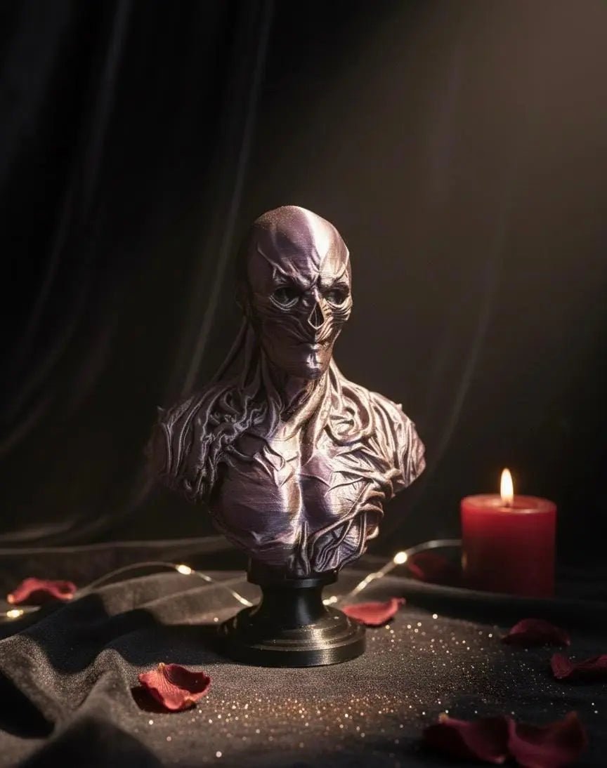 Vecna Bust Pen Pot / Brush Holder – stranger things Desk Ornament