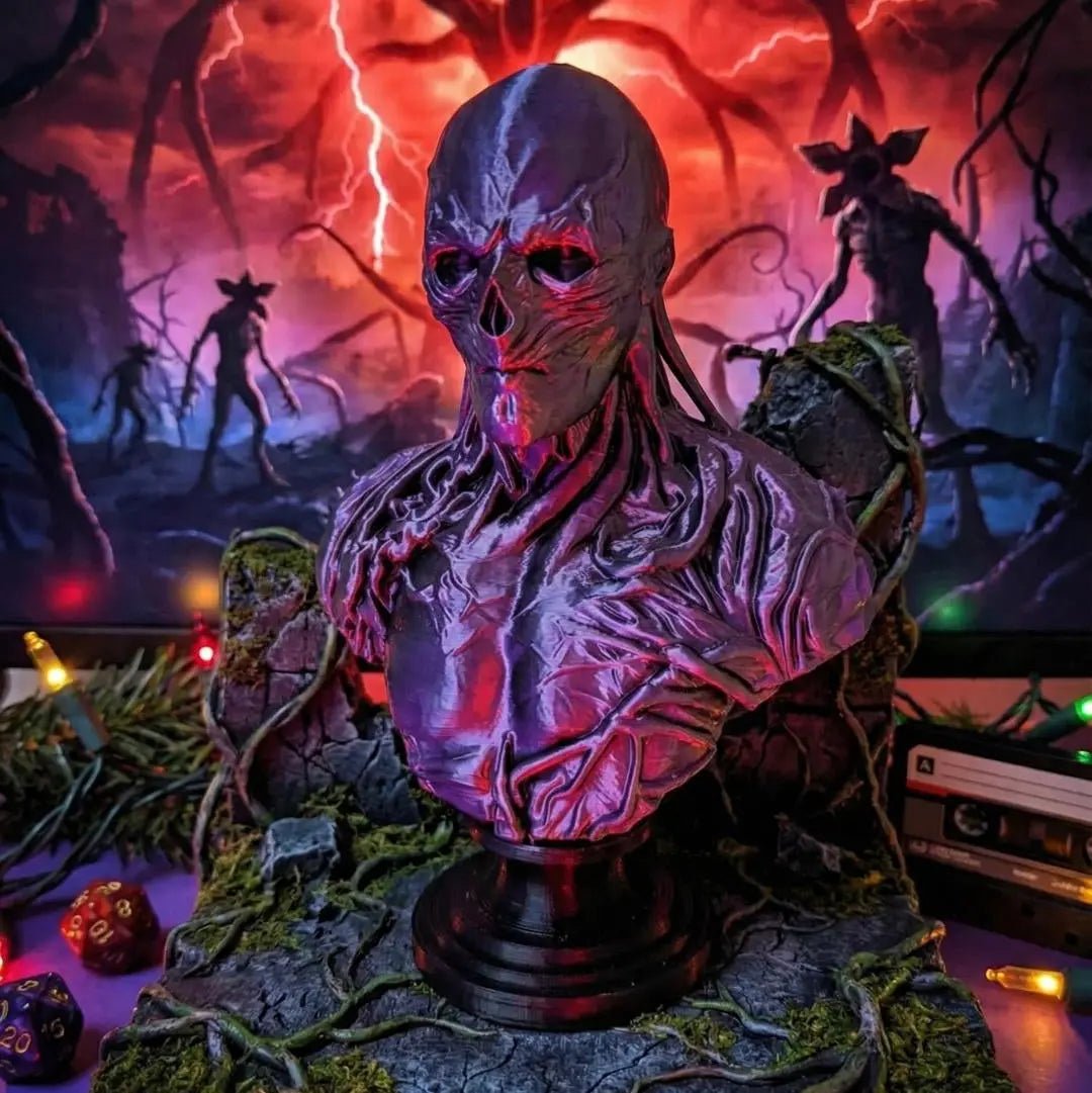 Vecna Bust Pen Pot / Brush Holder – stranger things Desk Ornament
