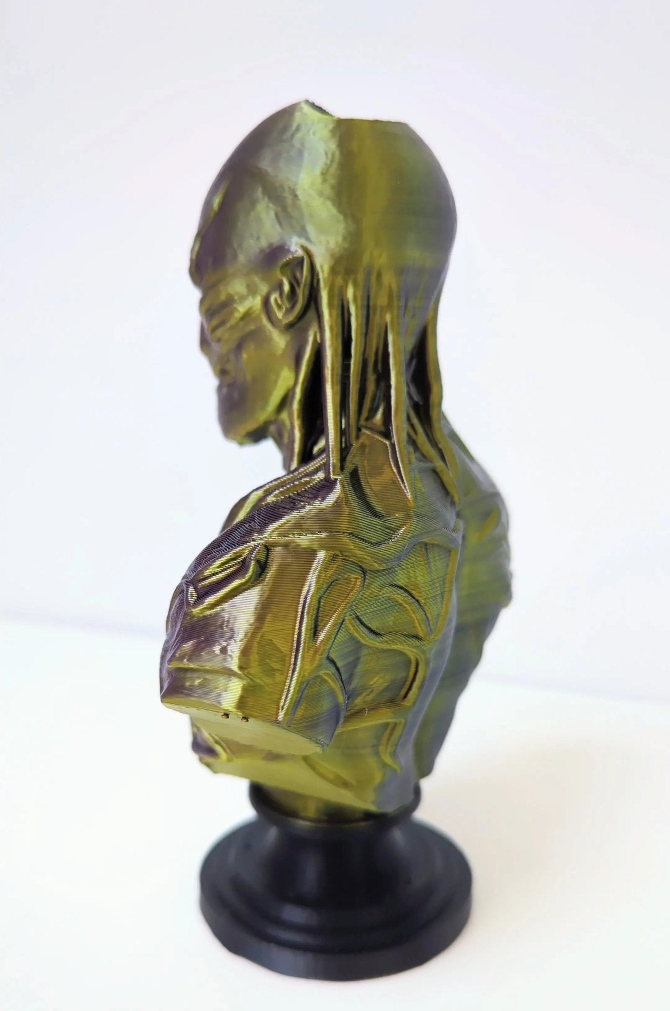 Vecna Bust Pen Pot / Brush Holder – stranger things Desk Ornament