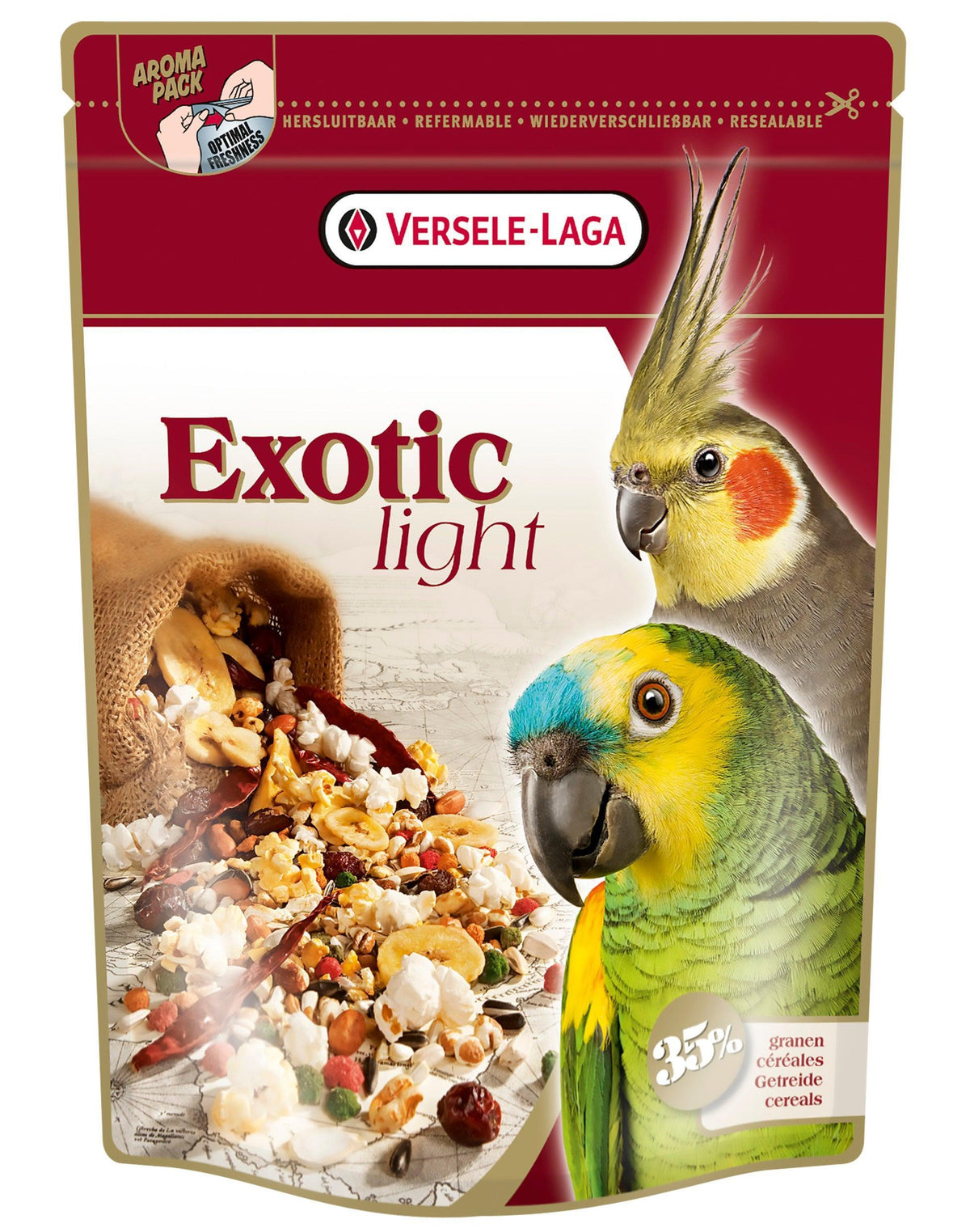 Versele Laga Prestige Exotic Light Mix 750g - Case of 6