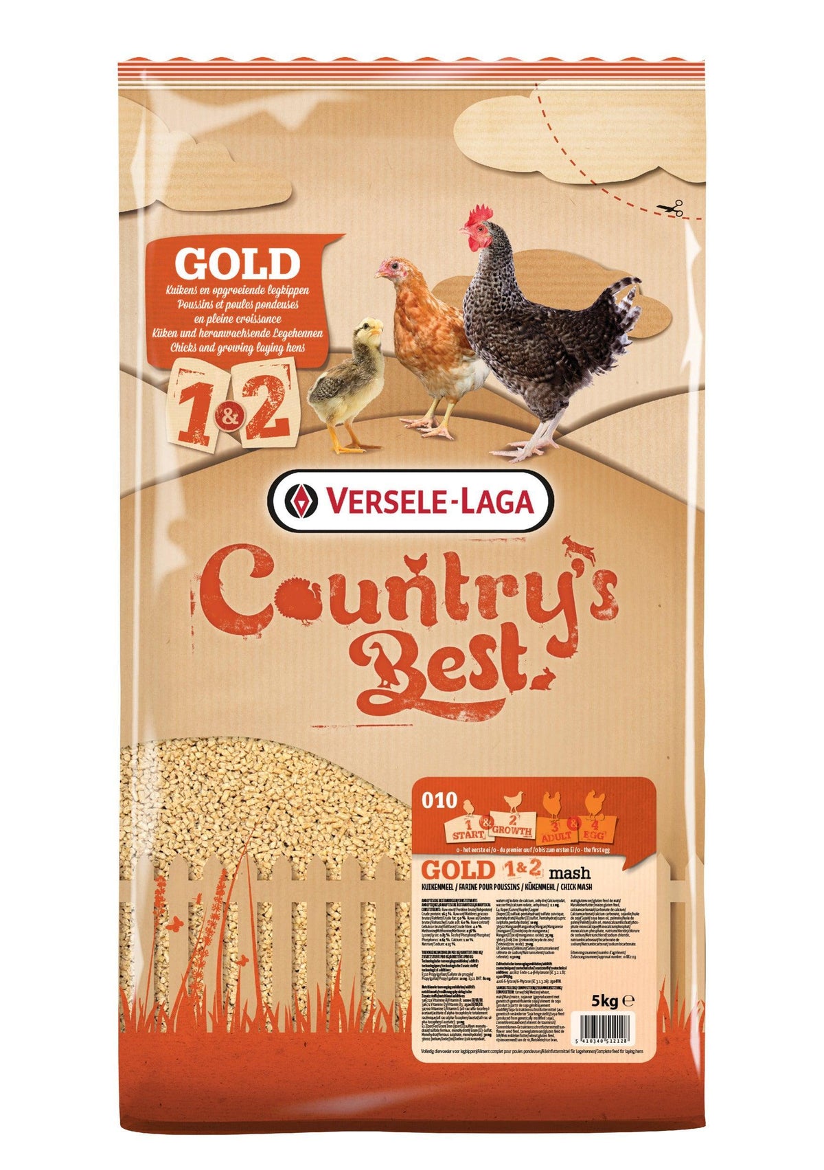 Versele Laga Gold 1 & 2 Mash 5kg