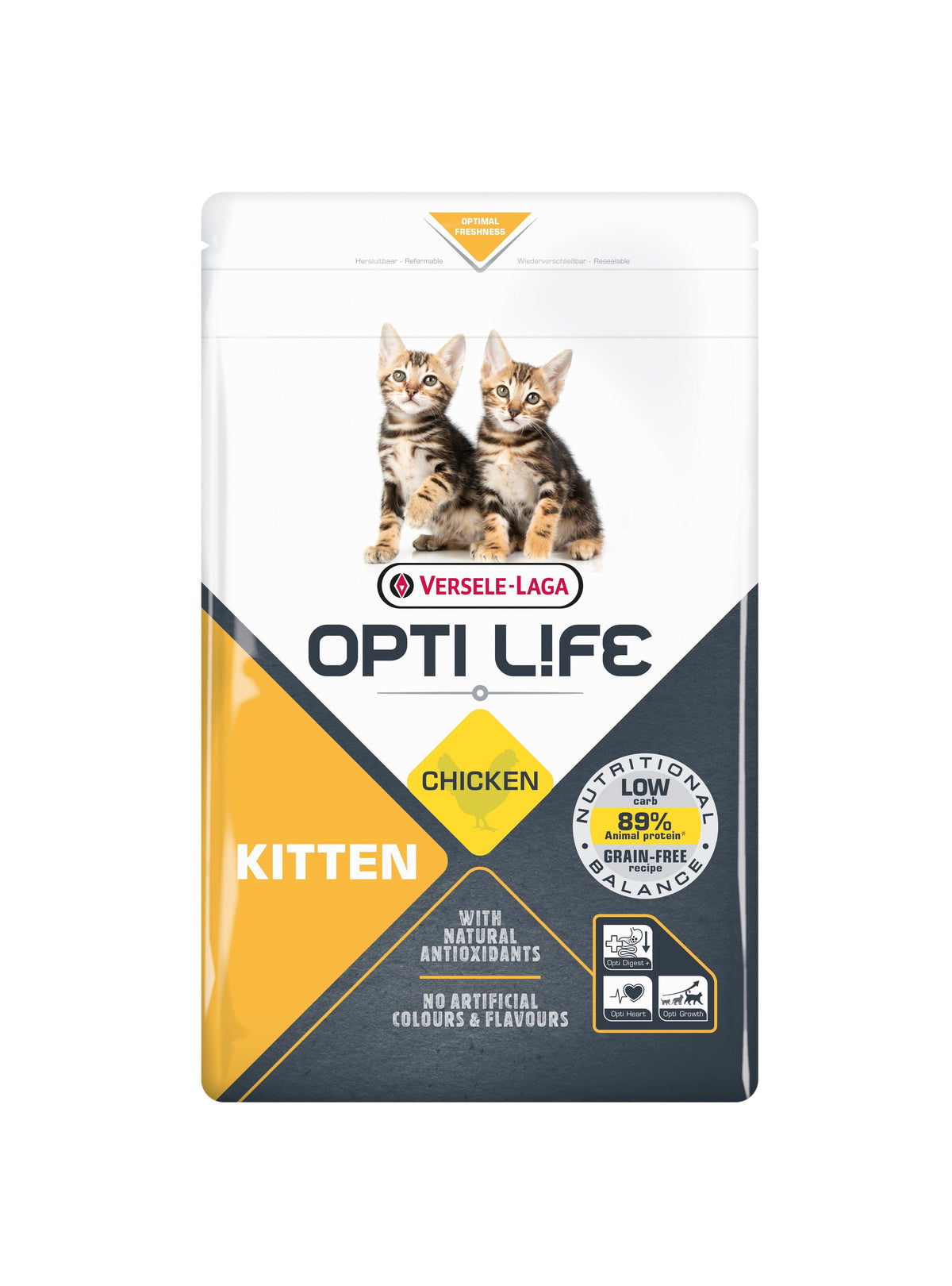 Versele Laga Opti Life Kitten Grain Free Chicken 1kg - Case of 4