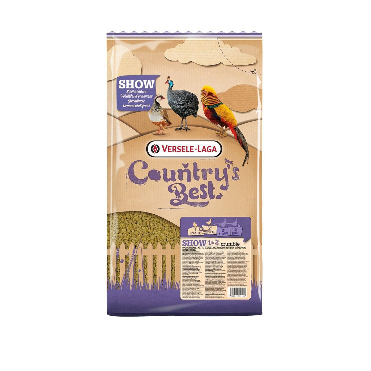 Versele Laga Show 1 & 2 Crumble 5kg