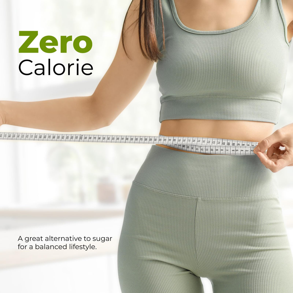 Viccoky Organic Stevia Powder – Pure, Zero-Calorie Sugar Substitute (18oz) | Keto & Vegan Friendly