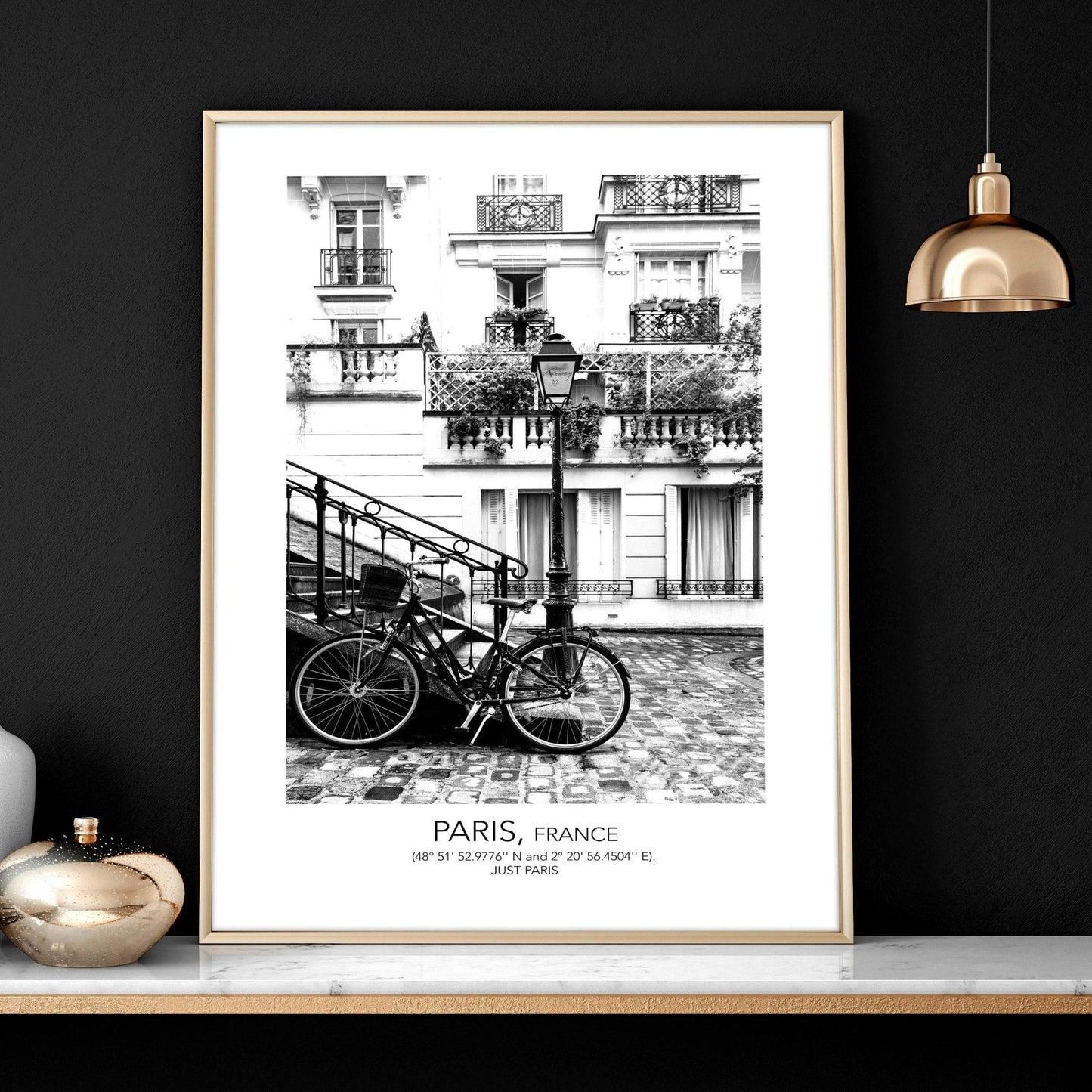 Vintage posters travel | set of 3 Paris wall art prints