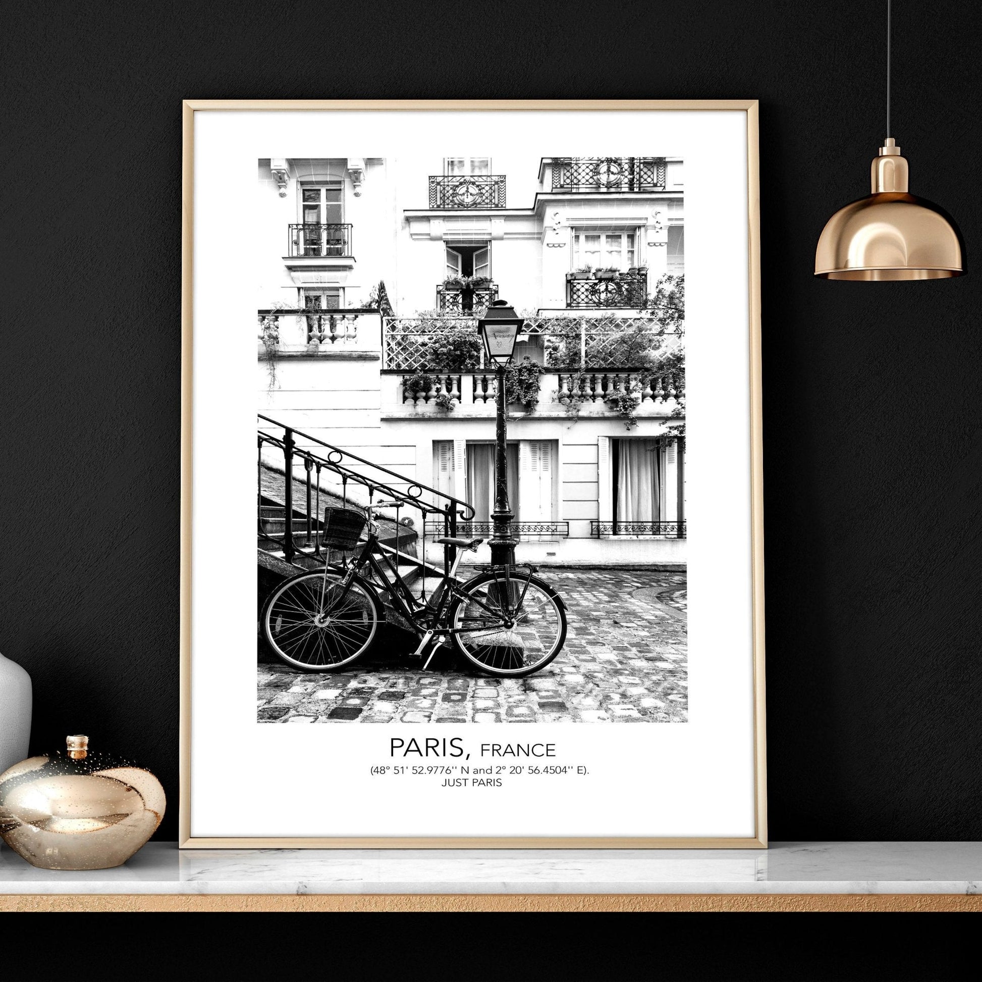 Vintage posters travel | set of 3 Paris wall art prints