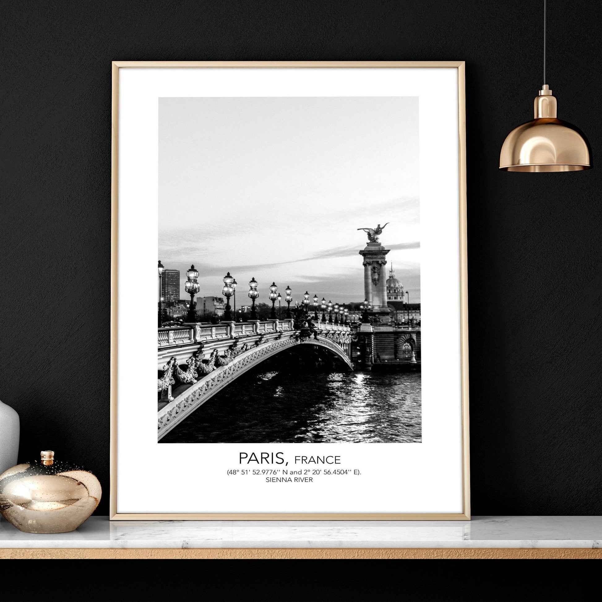 Vintage posters travel | set of 3 Paris wall art prints