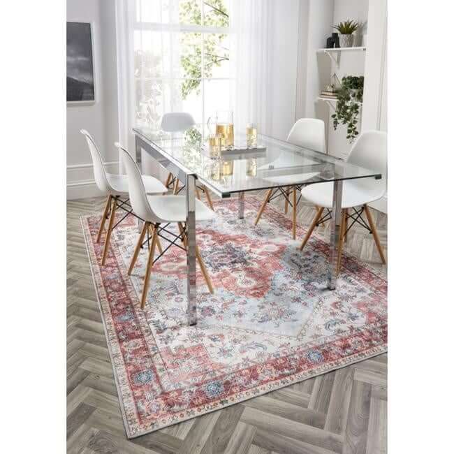 Washable Rug Eterna Red