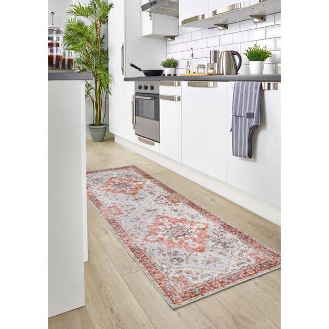 Washable Rug Eterna Red