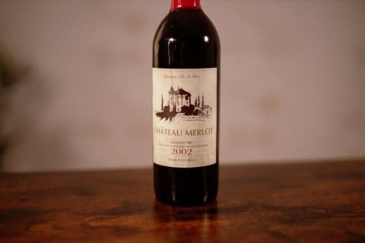Red Wine Bottle Shaped Candle