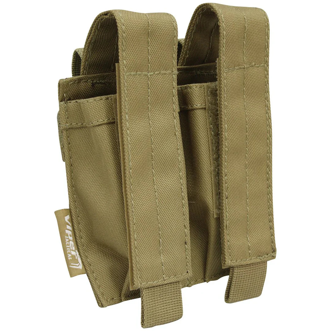 Viper Tactical Double Pistol Mag Pouch (Various Colours)