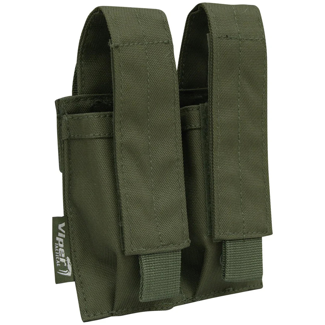Viper Tactical Double Pistol Mag Pouch (Various Colours)