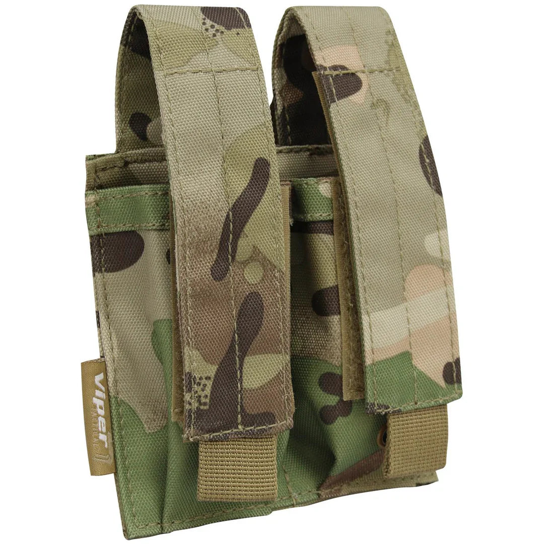 Viper Tactical Double Pistol Mag Pouch (Various Colours)
