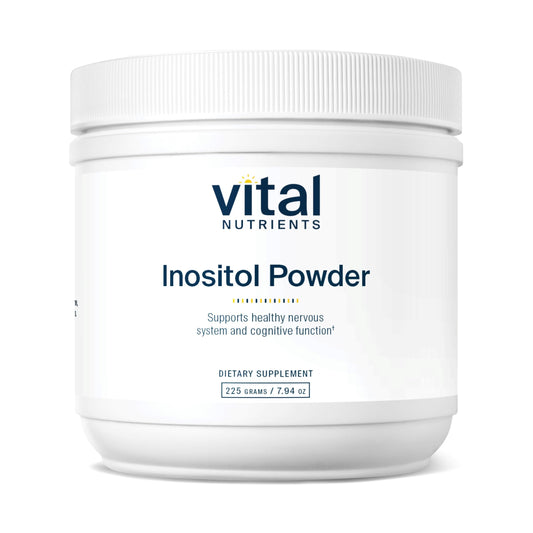 Vital Nutrients Inositol Powder | Myo-Inositol for Hormone & Energy Support | 56 Servings | Vegan, Gluten & Dairy Free