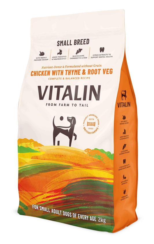 Vitalin Adult SB Chicken Thyme Veg 8kg