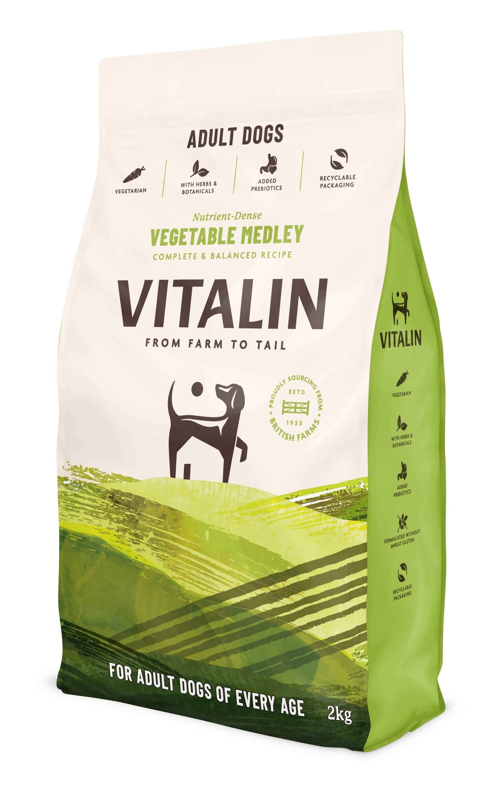 Vitalin Adult Veg Medley 8kg