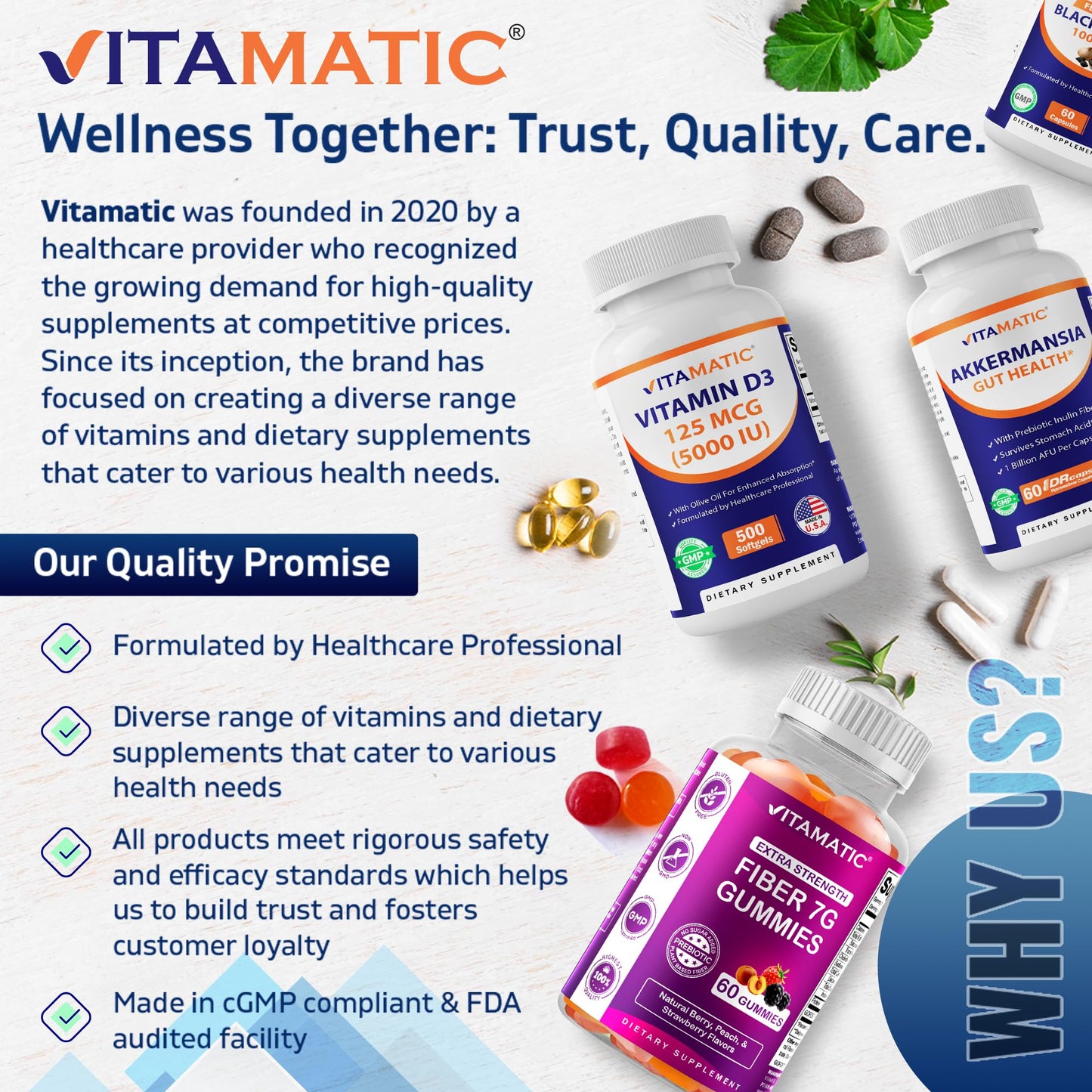Vitamatic Serrapeptase 240,000 SPU | 120-Count Delayed-Release Enteric-Coated Capsules | Non-GMO, Made in USA