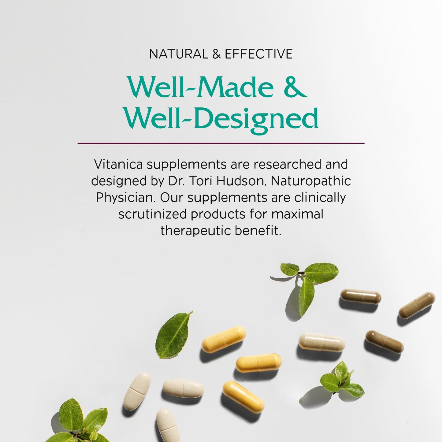 Vitanica Candidastat - Balanced Candida Support, Vegan, 60 Capsules
