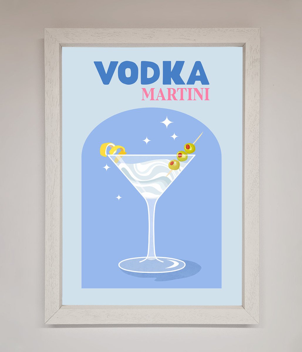 Vodka Martini Framed Wall Art