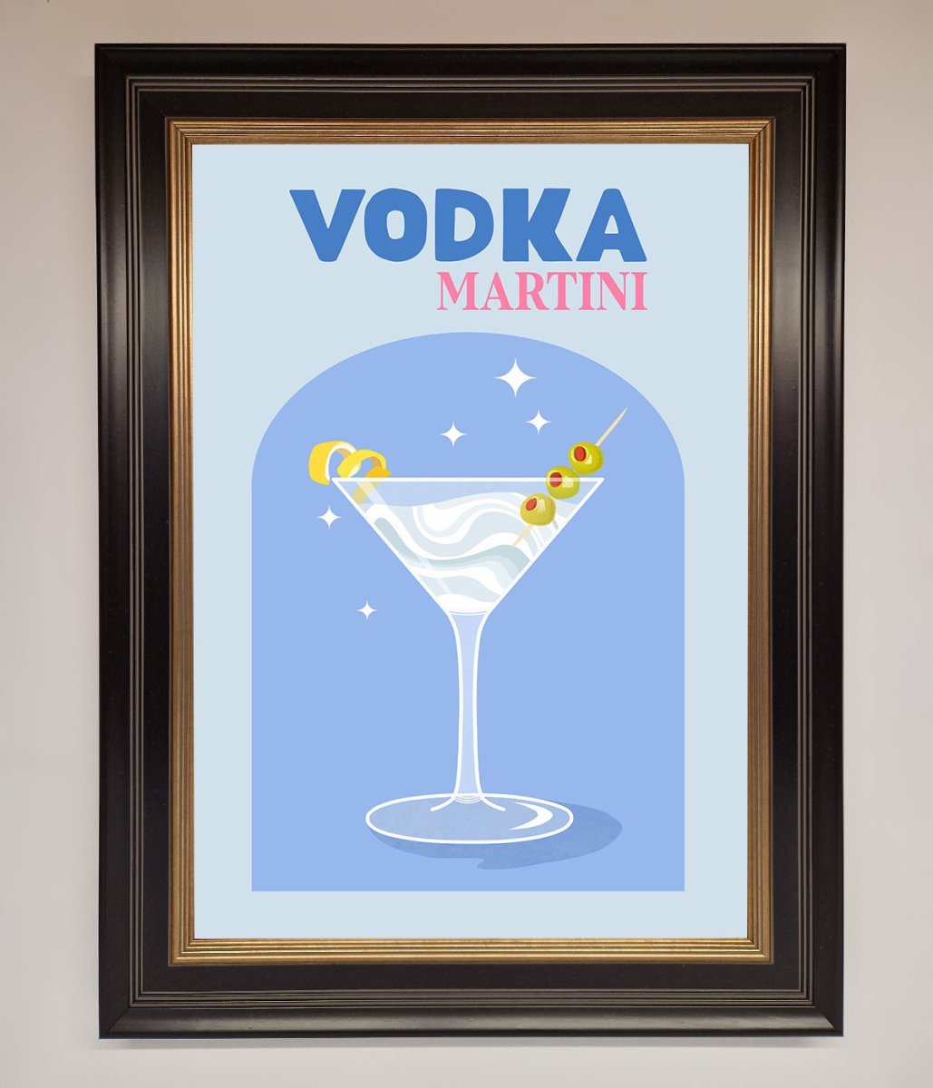 Vodka Martini Framed Wall Art