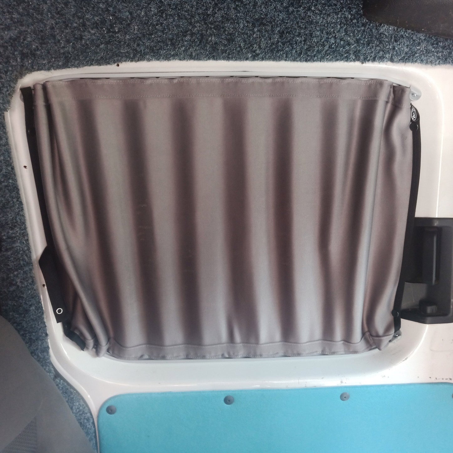 For VW Caddy Premium 1 x Side Sliding Door Window Curtains Van-X