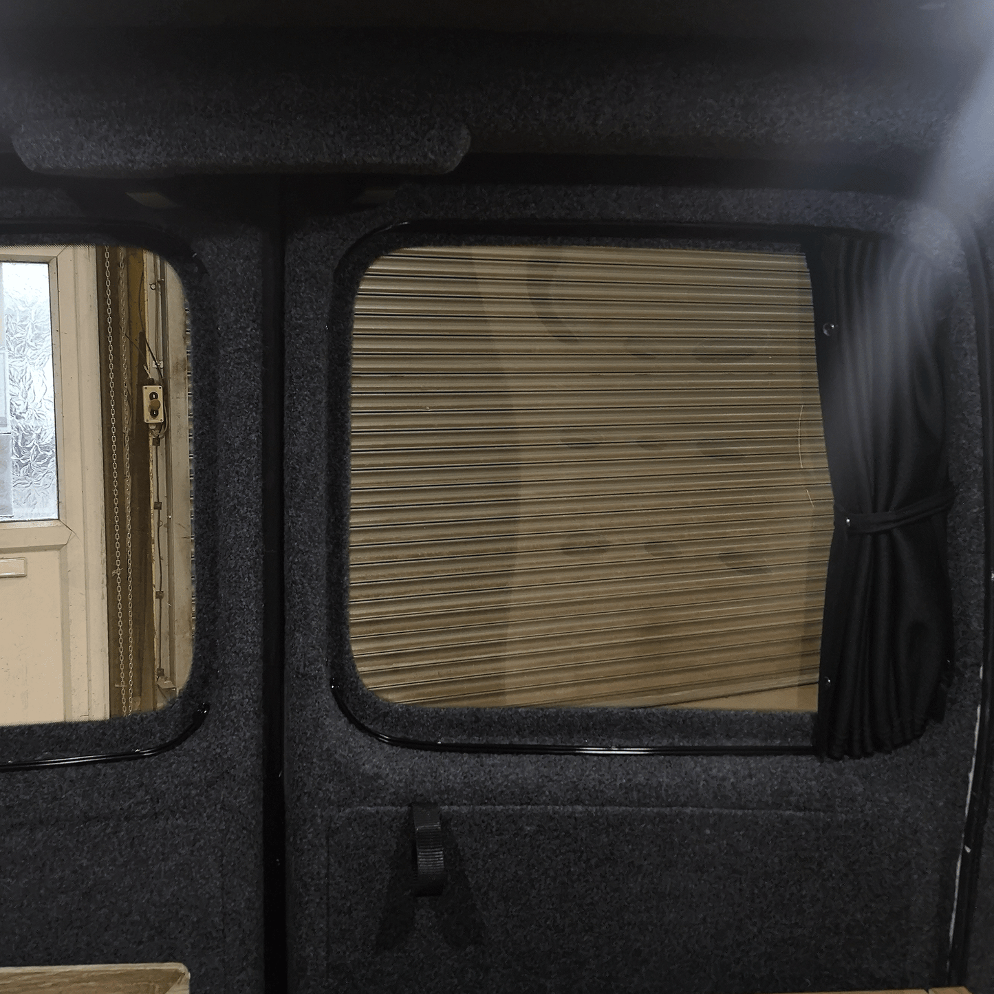For Toyota Proace Premium Window Curtains - Black/Black - CREATE YOUR OWN BUNDLE! | Van-X