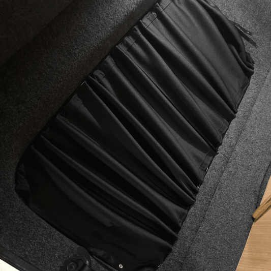 For VW Caddy Van Conversion Premium Window Curtains - Black/Black - CREATE YOUR OWN BUNDLE! Van-X