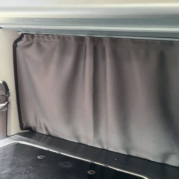 For Peugeot Expert Premium Window Curtains - Black/Grey - CREATE YOUR OWN BUNDLE! | Van-X
