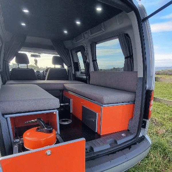 For Peugeot Expert Premium Window Curtains - Black/Grey - CREATE YOUR OWN BUNDLE! | Van-X