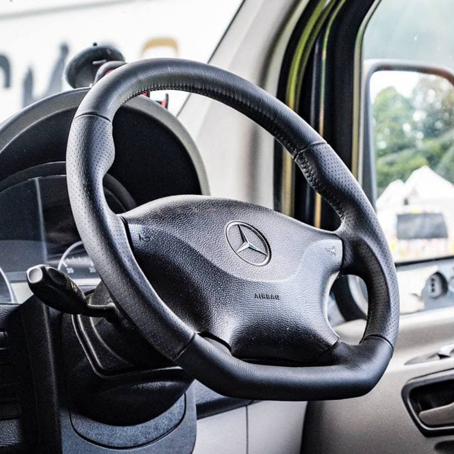 For VW Crafter Leather Steering Wheel | Premium Steering Wheel Upgrade | Van-X
