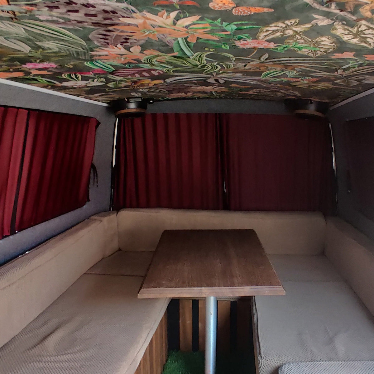 For VW T4 Transporter Camper 1 x Side Window Curtain Kit | Van-X