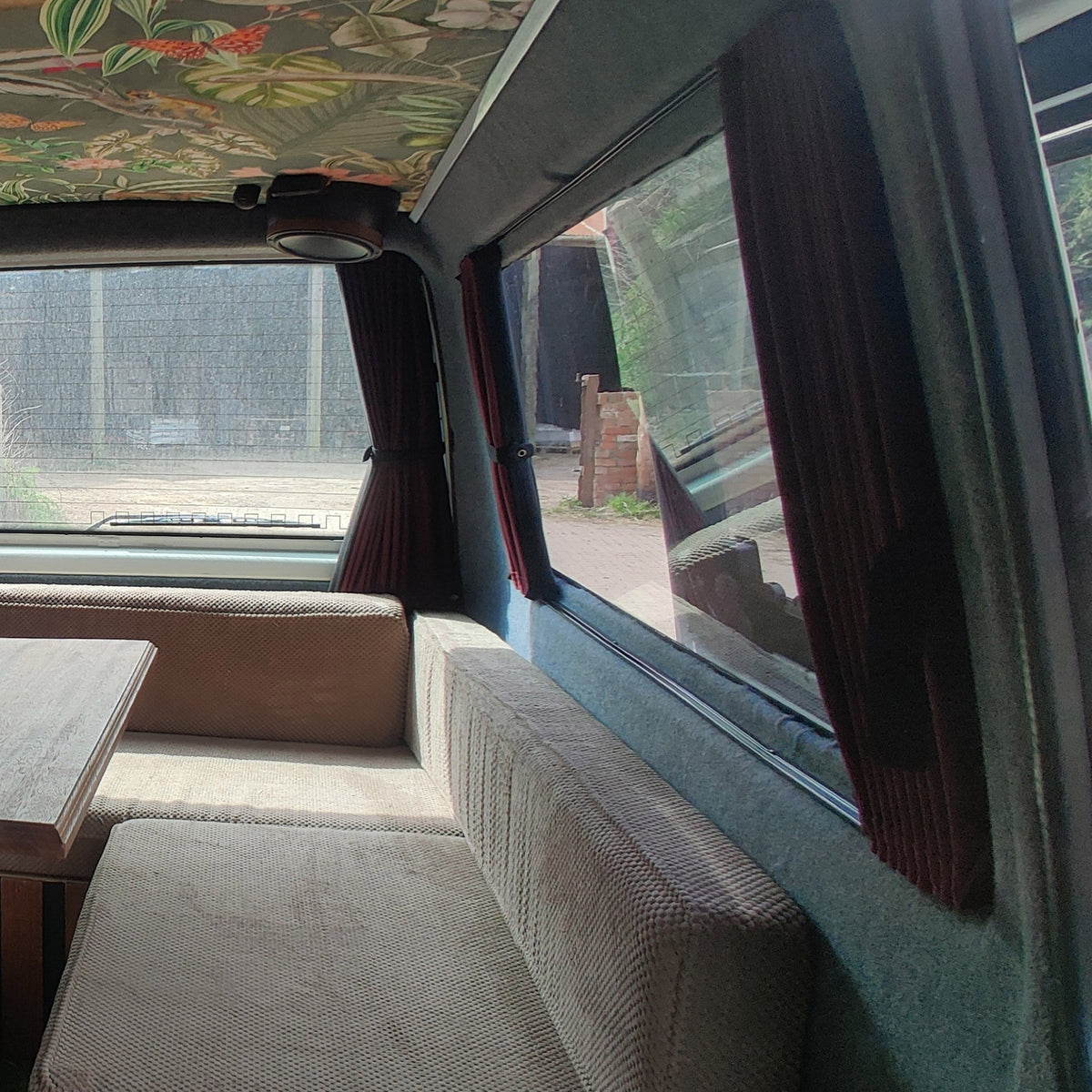 For VW T4 Transporter Camper 1 x Side Window Curtain Kit | Van-X