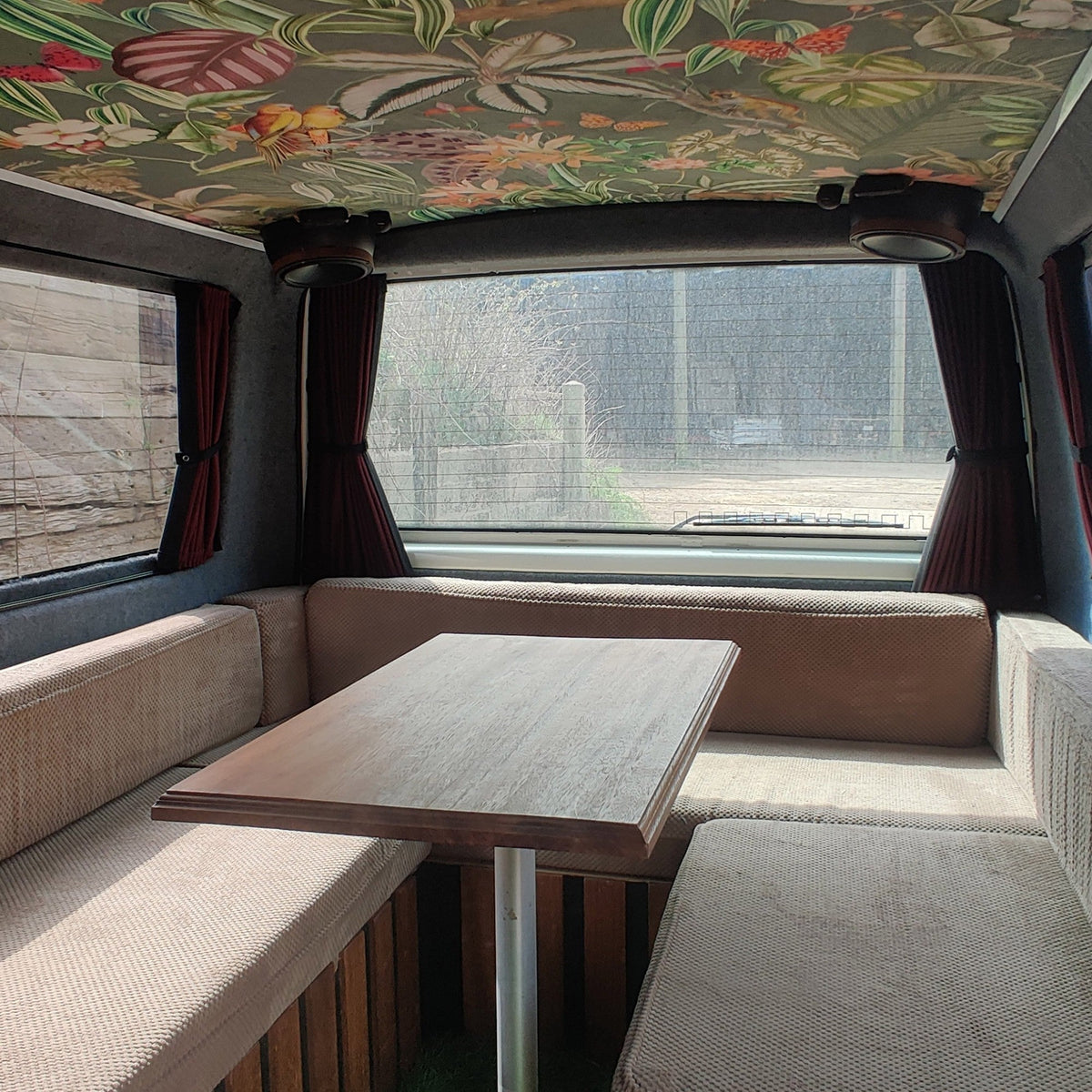 For VW T4 Transporter Camper 1 x Side Window Curtain Kit | Van-X