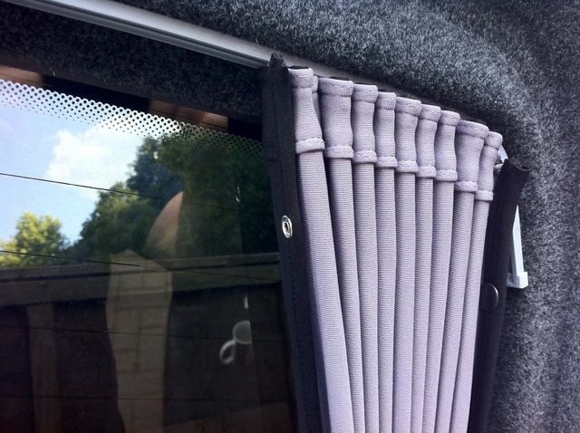 For Ford Transit Custom Premium 1 x Tailgate Window Curtains | Van-X