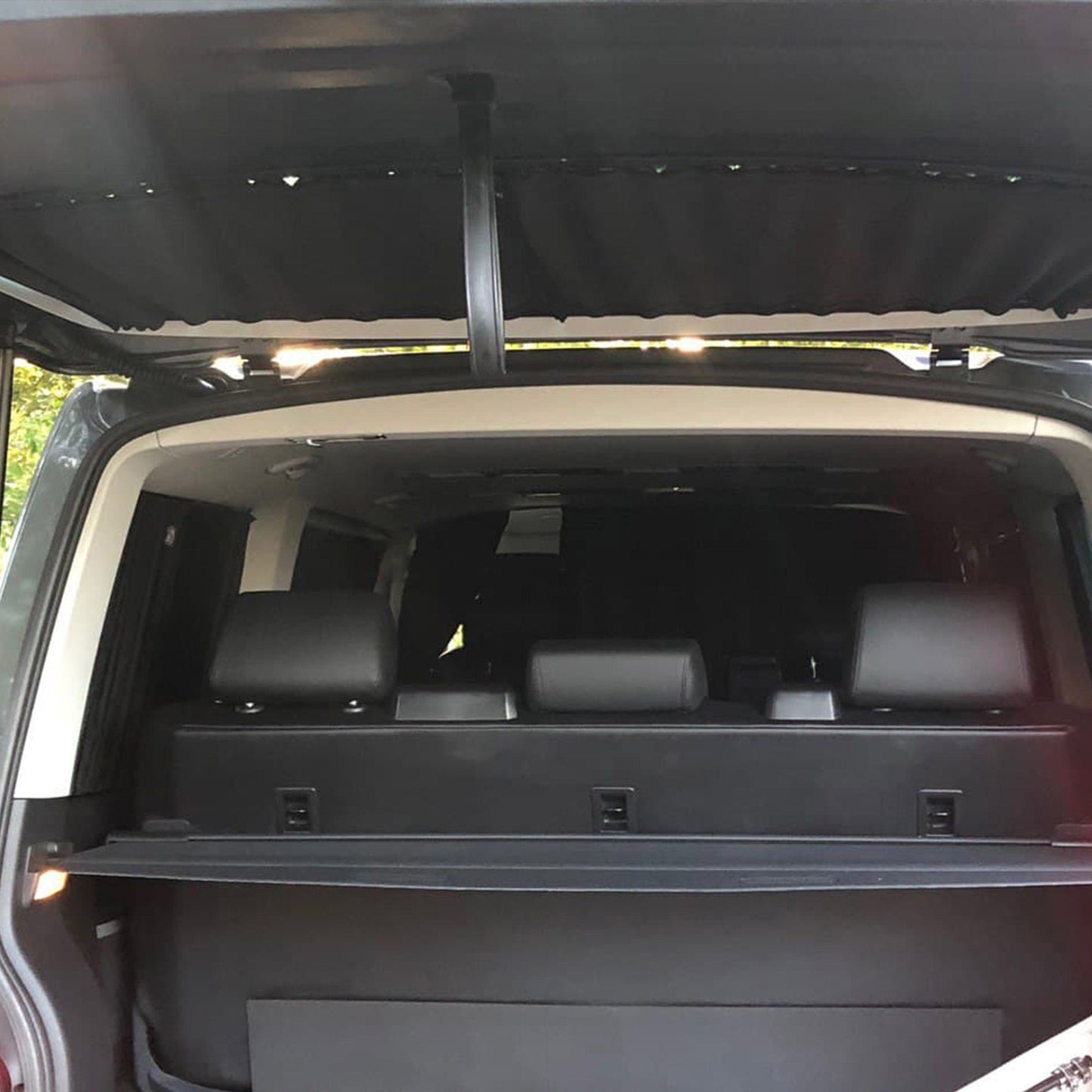 For Toyota Proace Premium Window Curtains - Black/Black - CREATE YOUR OWN BUNDLE! | Van-X