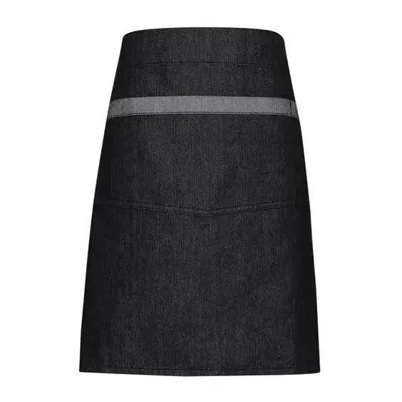 Waist Apron Contrast Denim Waist Apron