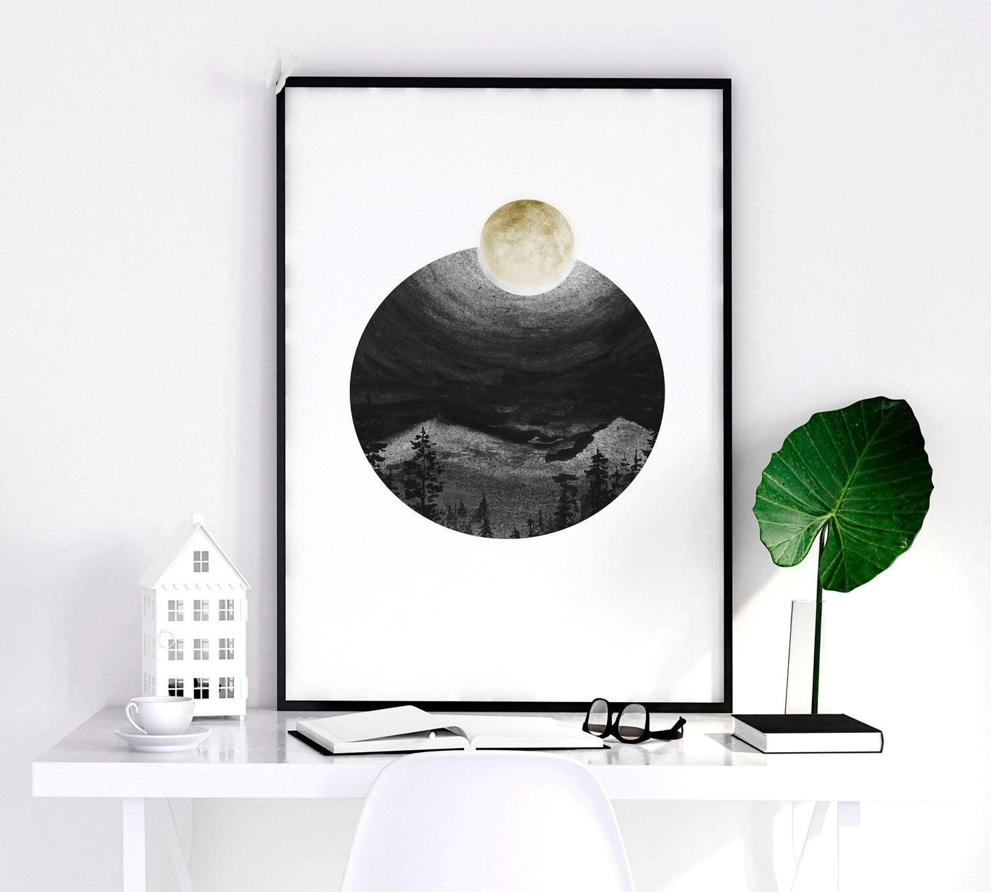 Scandi wall art | set of 3 framed wall art