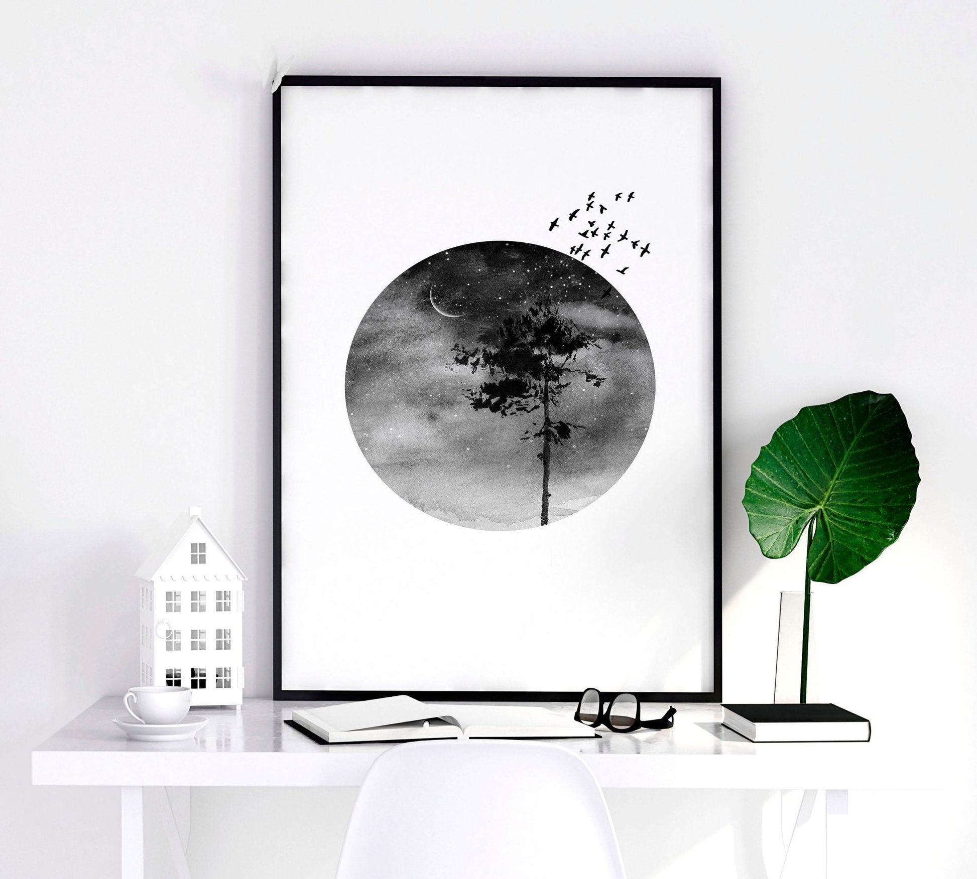 Scandi wall art | set of 3 framed wall art