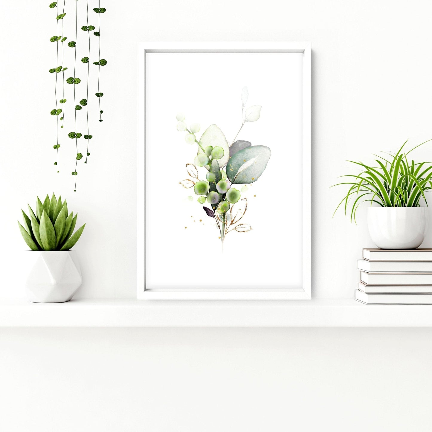 Art for a bathrooms | Set of 3 framed wall art
