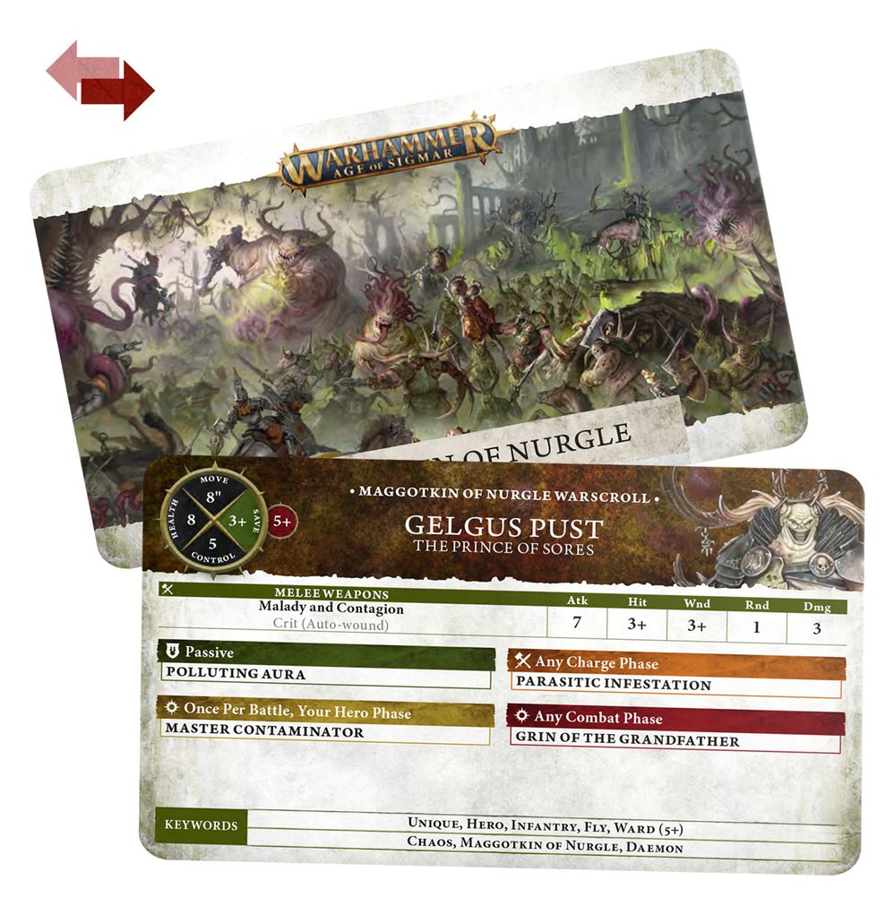 Warscrolls: Maggotkin of Nurgle