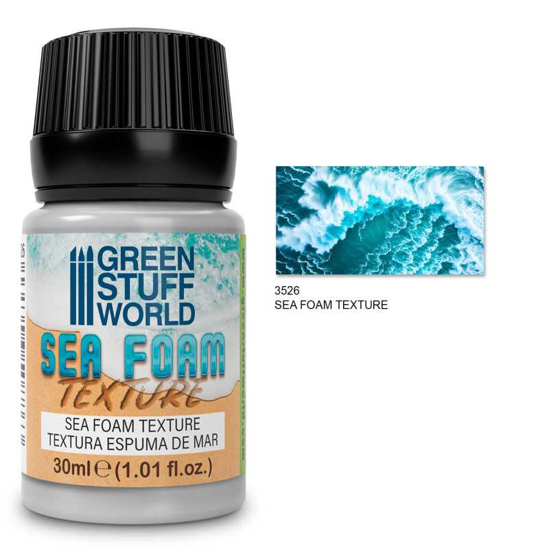 Sea Foam Water Texture Gel - 30ml | Green Stuff World