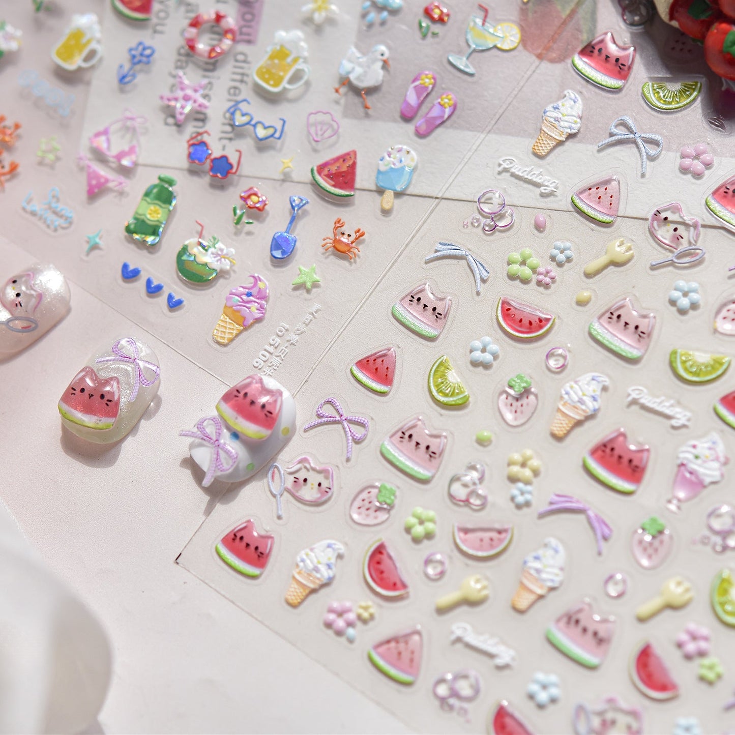 Hello Claws | Summer Holiday Nail Deco Sticker