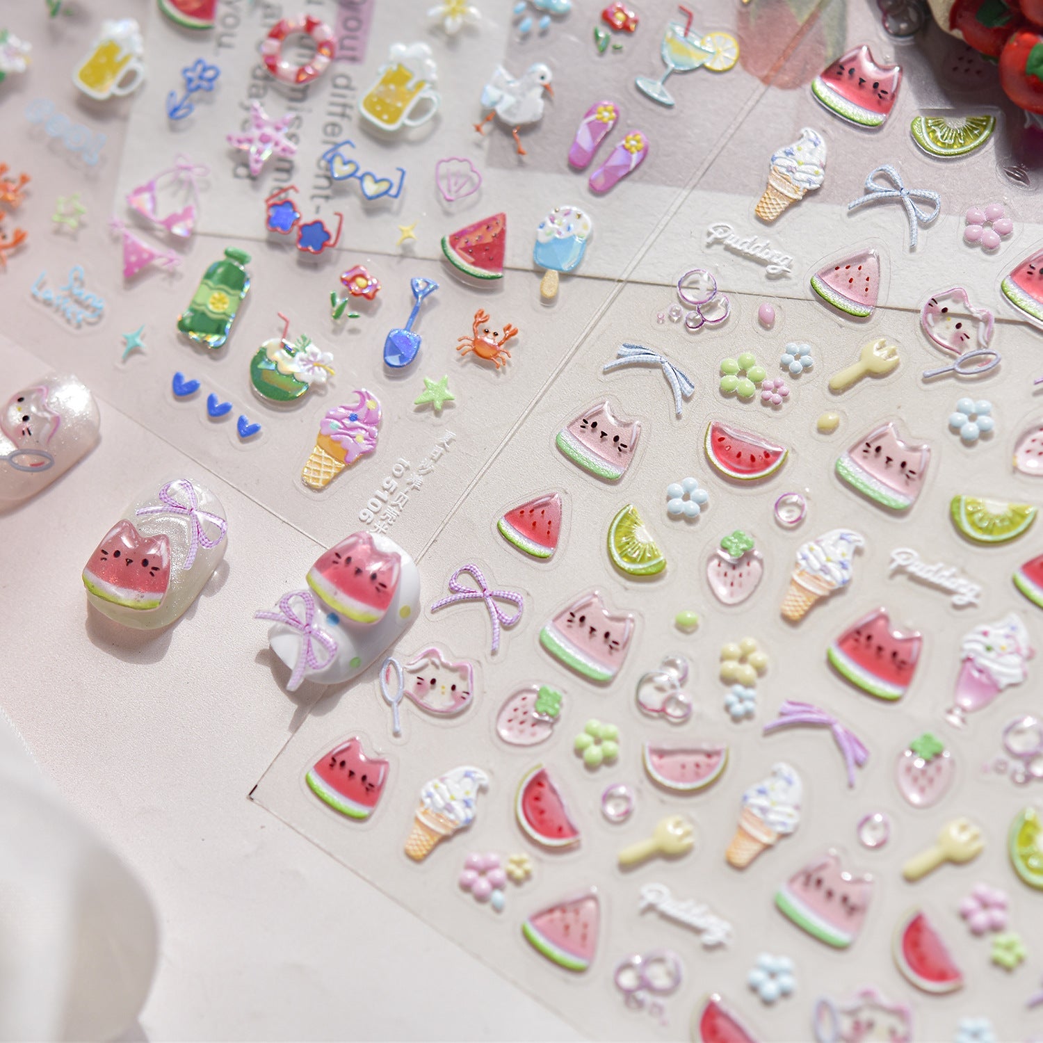 Hello Claws | Summer Holiday Nail Deco Sticker