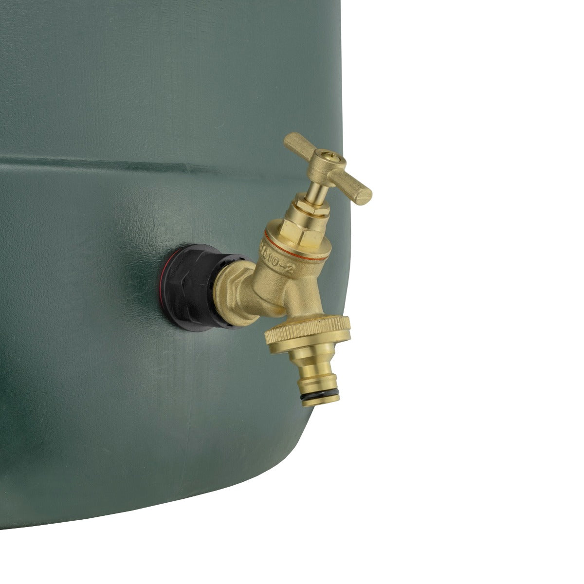 Water Butts Kit 1/2in with Brass Tap and Snap On and Drill Bit Hose Pipe Fitting