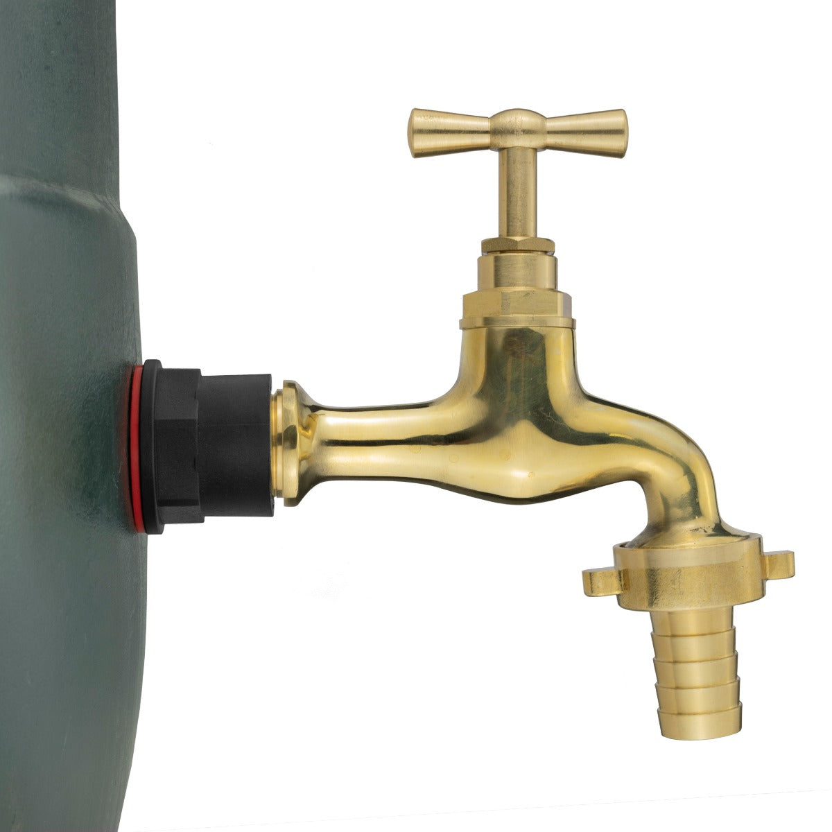 Water Butts Kit 1/2in With Polish Brass Tap 15mm Outlet for Outdoor Watering Kit